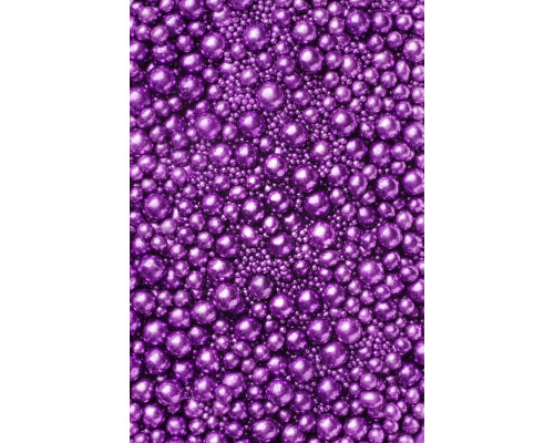 Цукрові перлини, дзеркальні фіолетові, 2,3,4,5,7,10мм