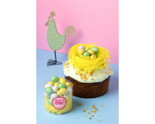 Суміш «Easter Joy», Цукрова трава 20г, Великодні яйця 190г